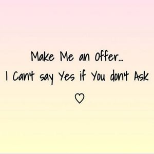 Make me an Offer 💝